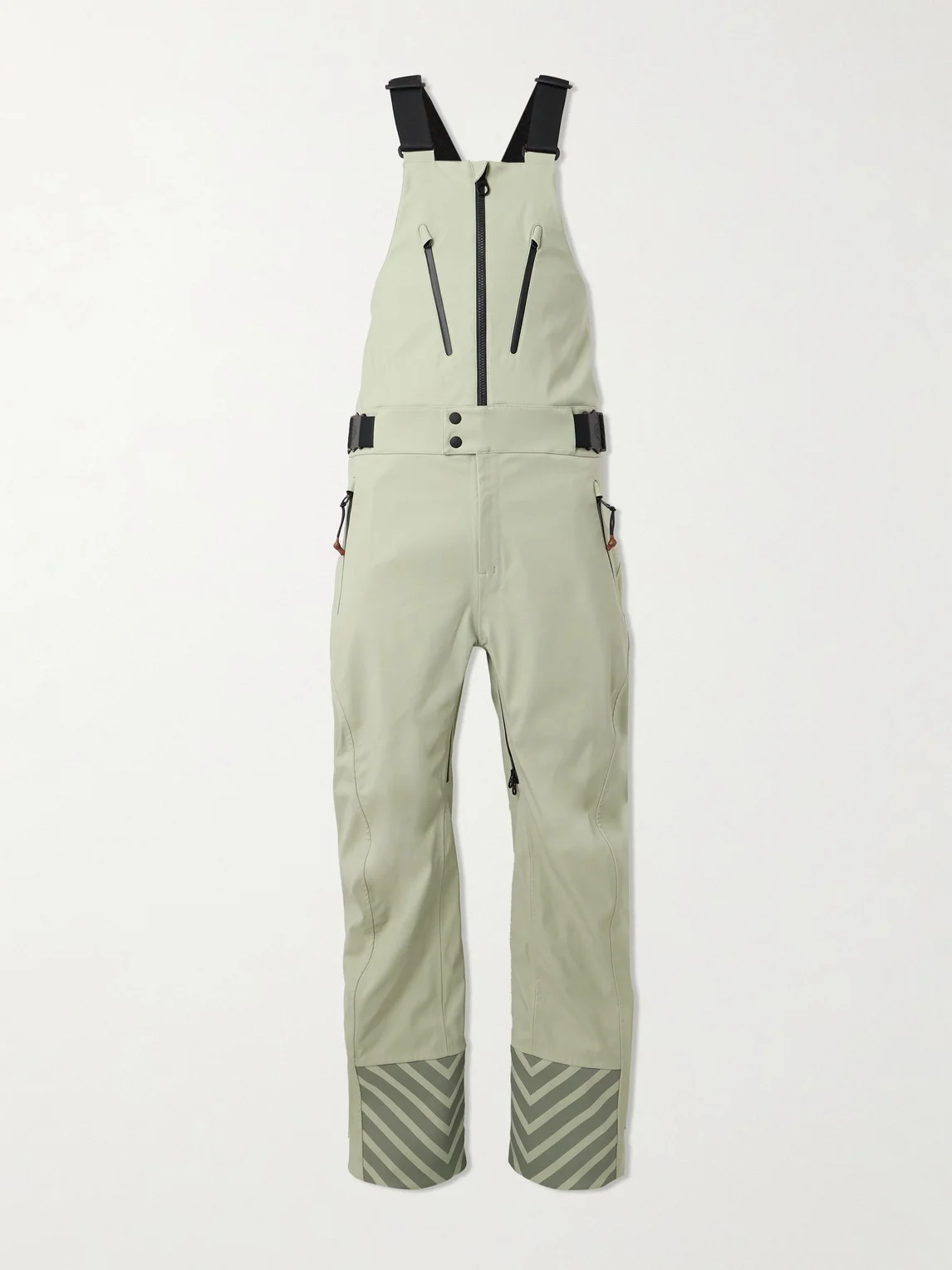 Clima System 3L Virgin Wool-Blend Ski Salopettes - 1