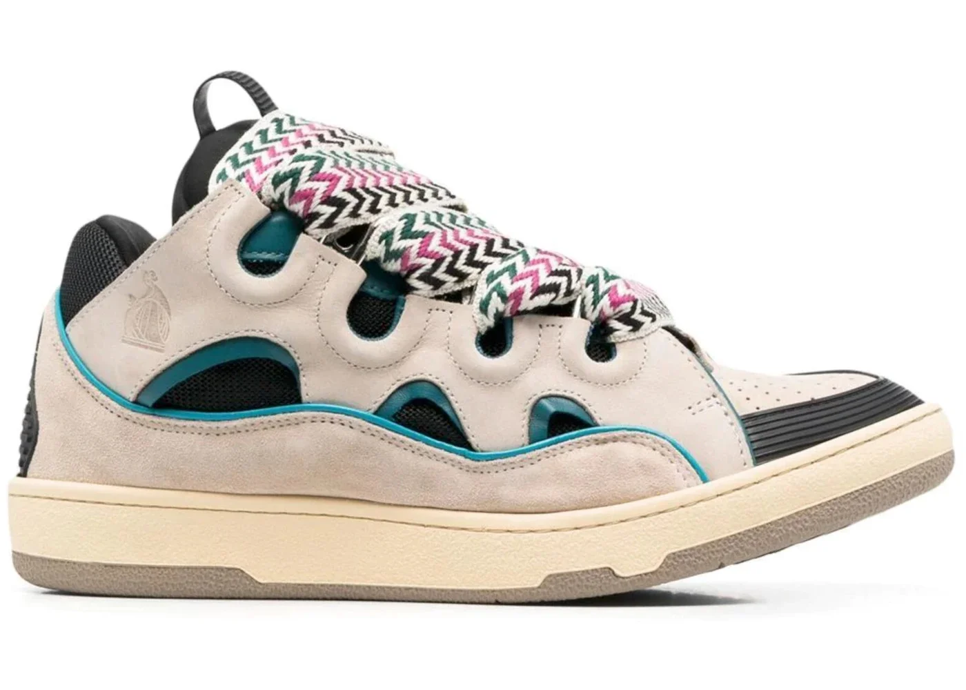 Lanvin Curb Sneaker Sail Turquoise Purple - 1