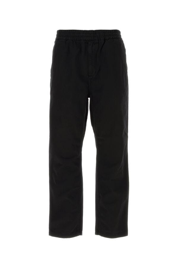 Black cotton Flint Pant - 1