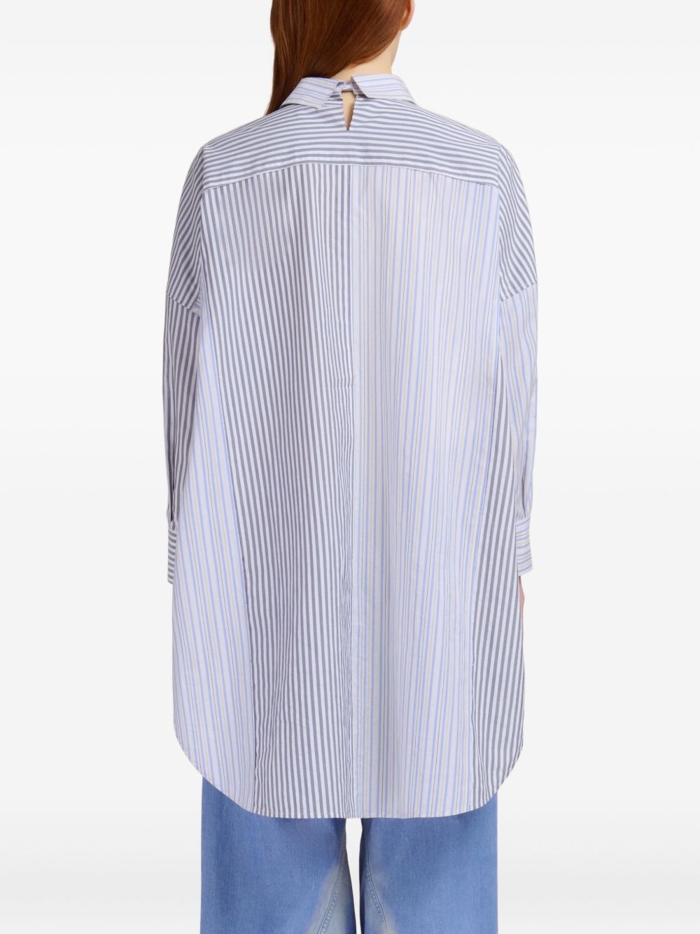 striped cotton shirt - 4