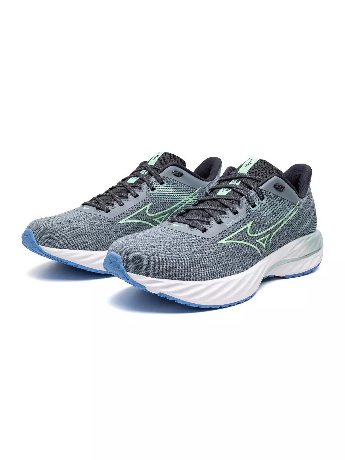 Wave Inspire 21 2E "Tradewinds/Neo Mint" Men's Wide Running Shoe - 5