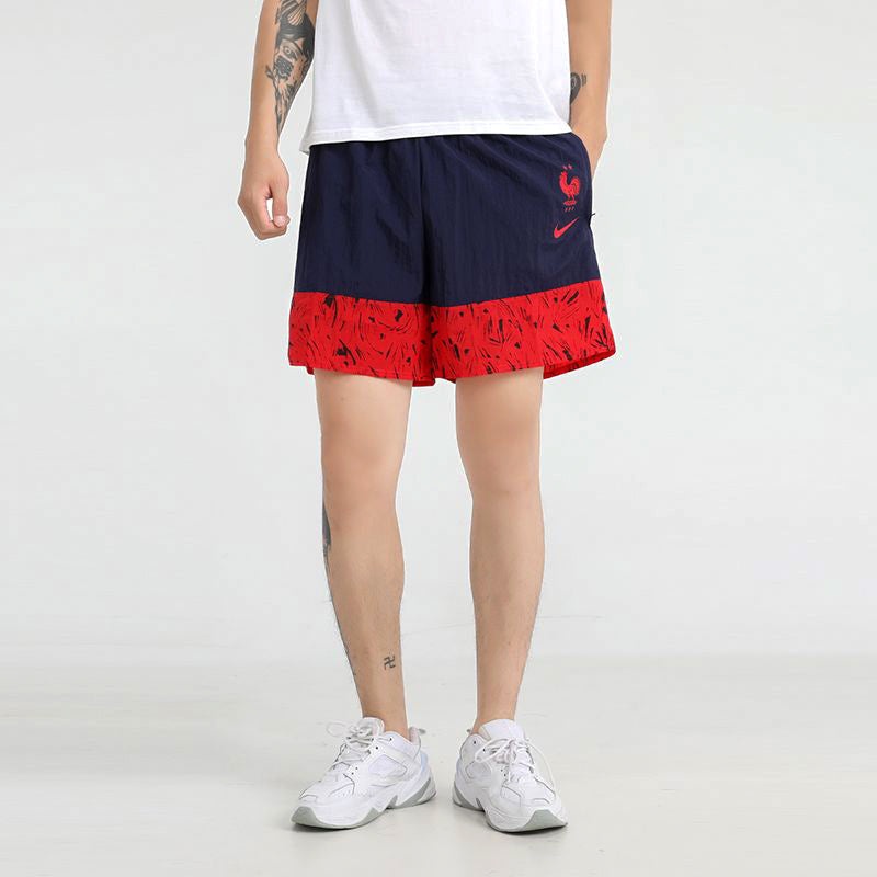 Nike Nike Casual Running Sports Shorts Blue Red CI8474-498