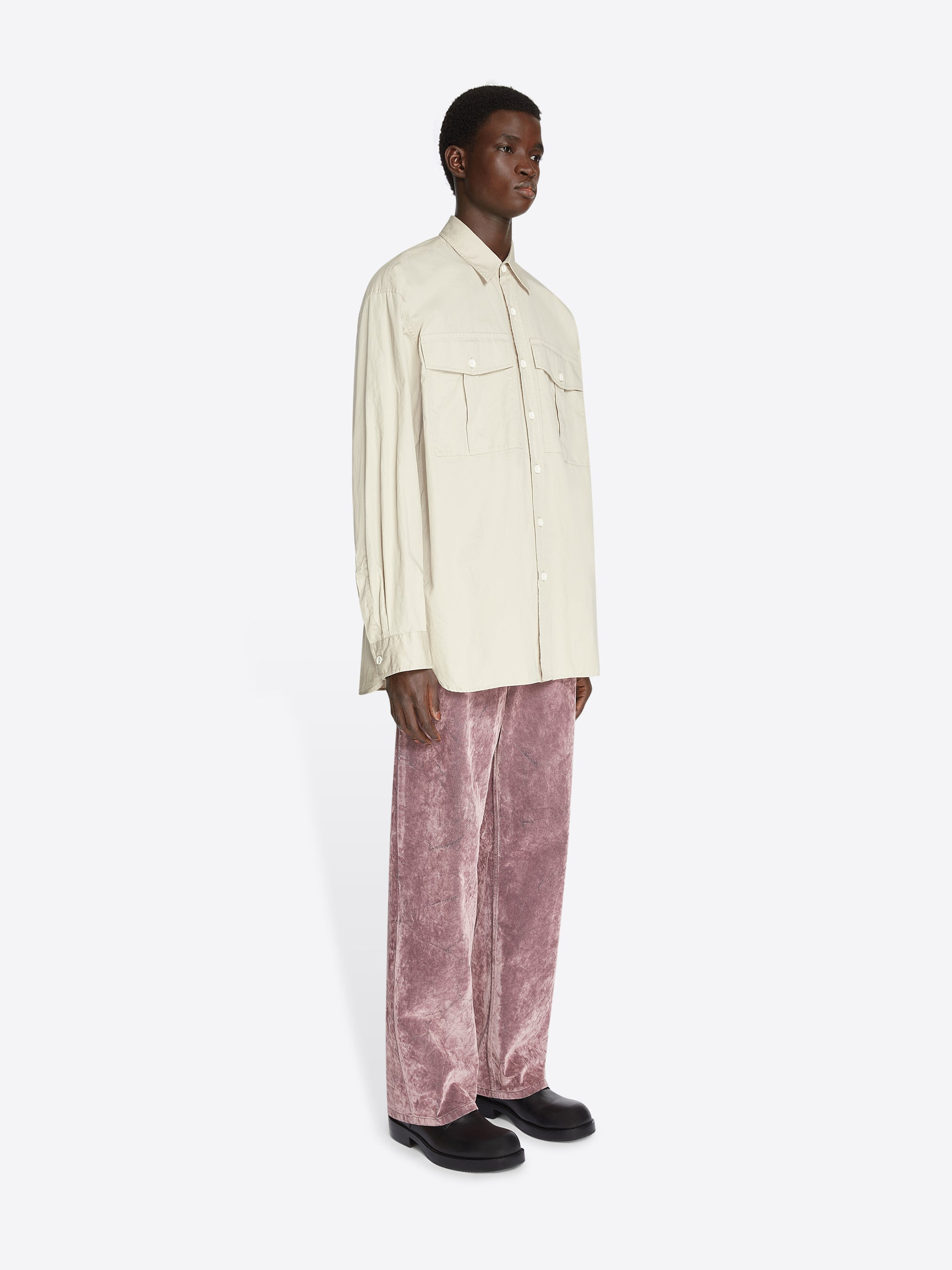 OVERSIZED COTTON SHIRT - 3