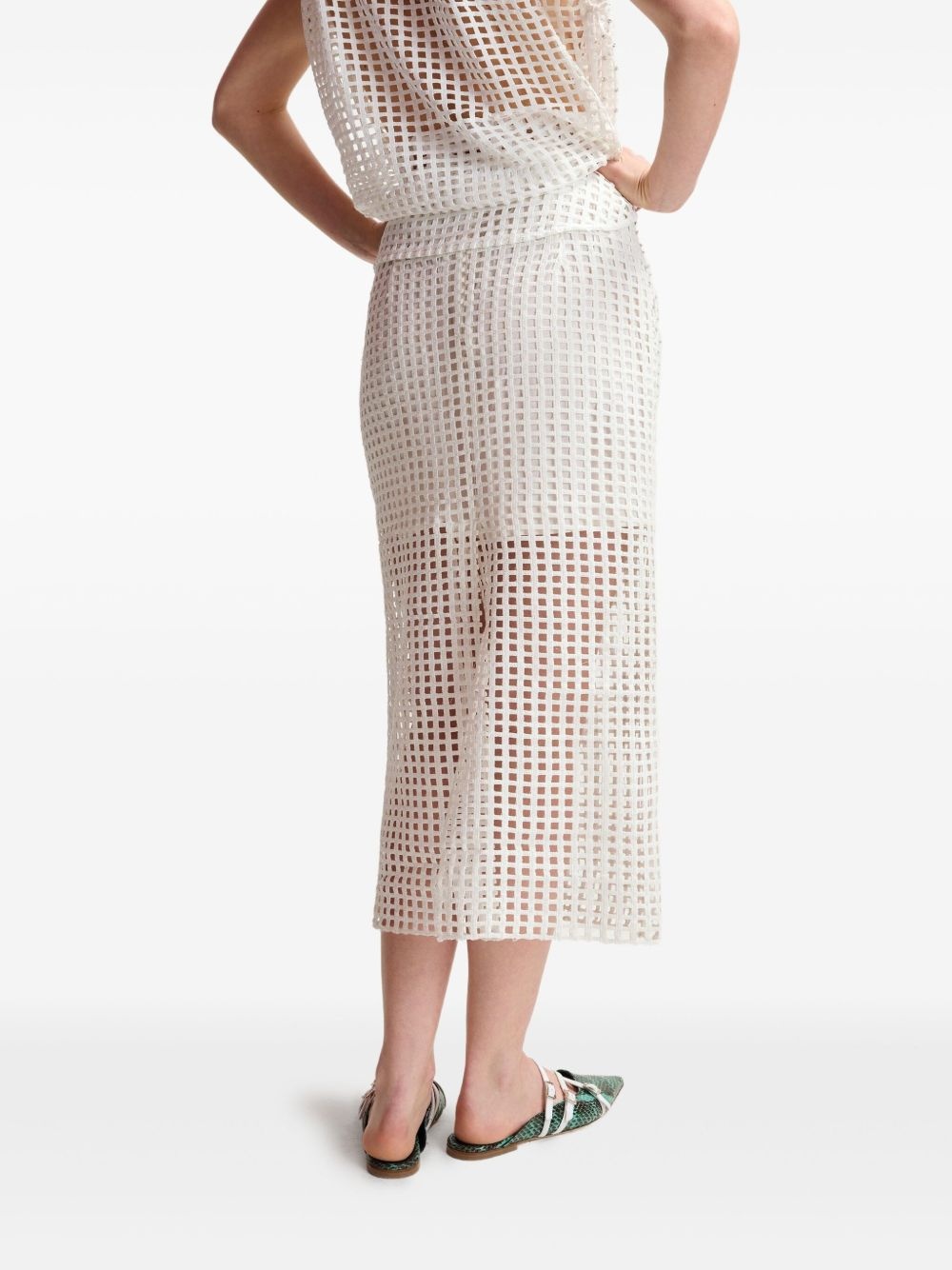 Handkerchief midi skirt - 3