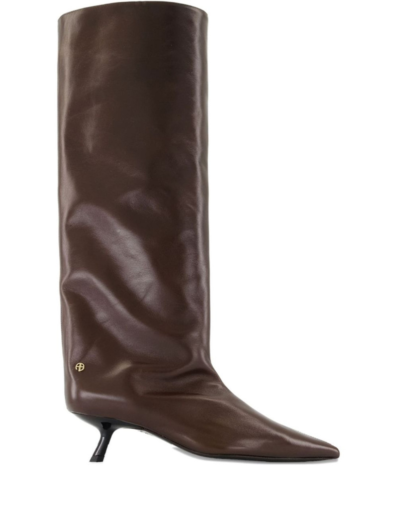 Tall Hilda point-toe boots 1