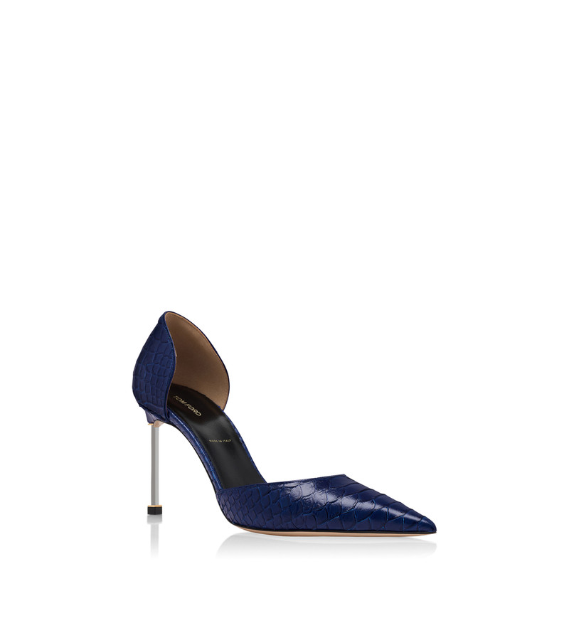 TOM FORD SEMI SHINY PRINTED PYTHON SPIRE D'ORSAY PUMP outlook