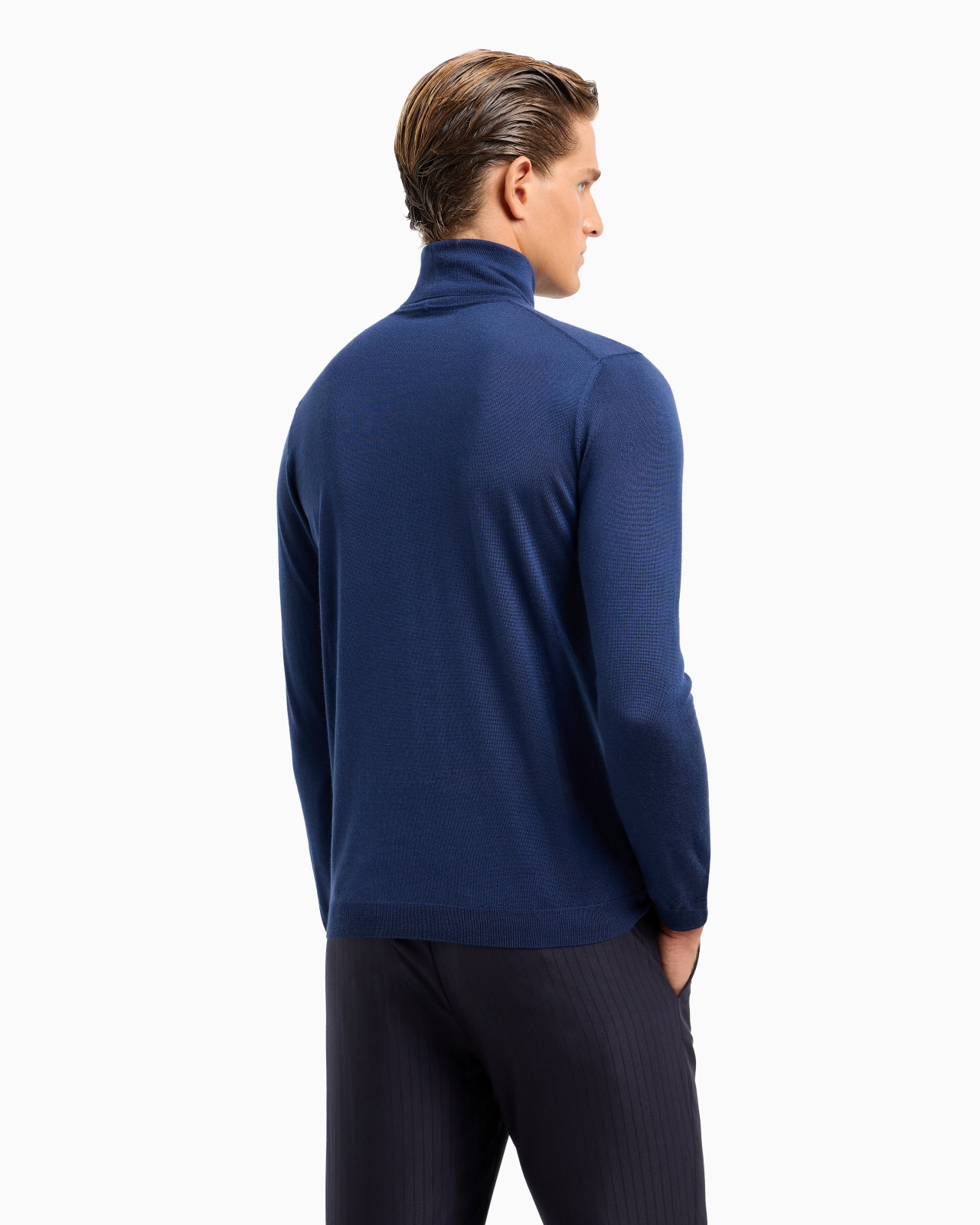 Cashmere mock-neck jumper - 3