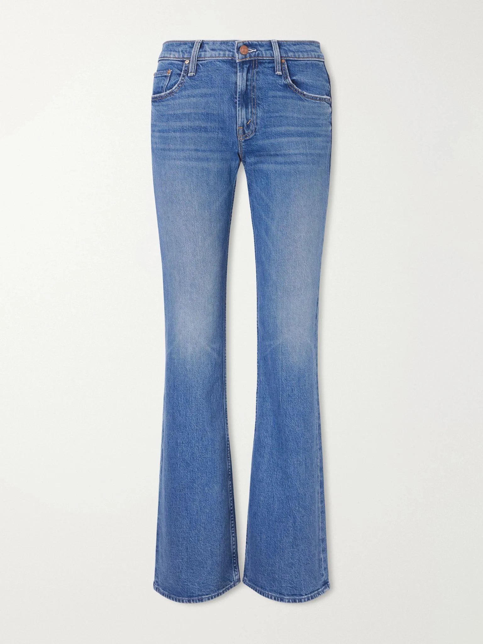 The Jinx Heel low-rise flared jeans Mid denim - 1