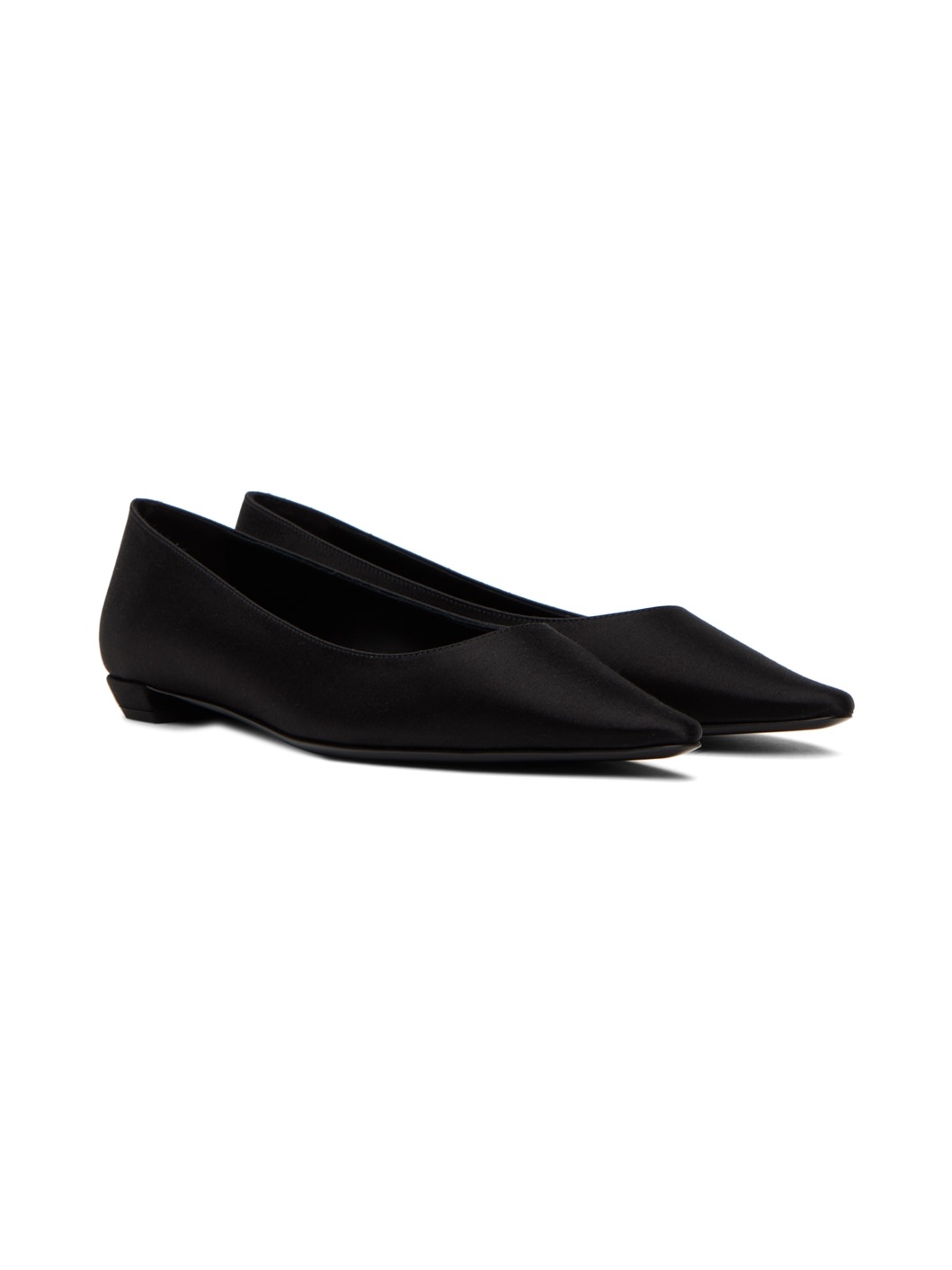 Black Claudette Ballerina Flats - 4