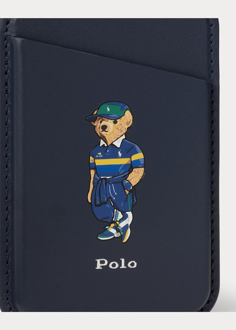 US Open Leather Card Case With MagSafe 3