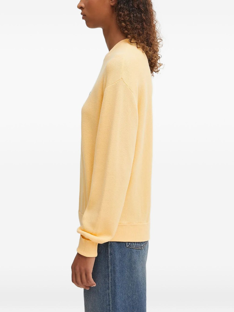 LACOSTE logo crew-neck sweater outlook