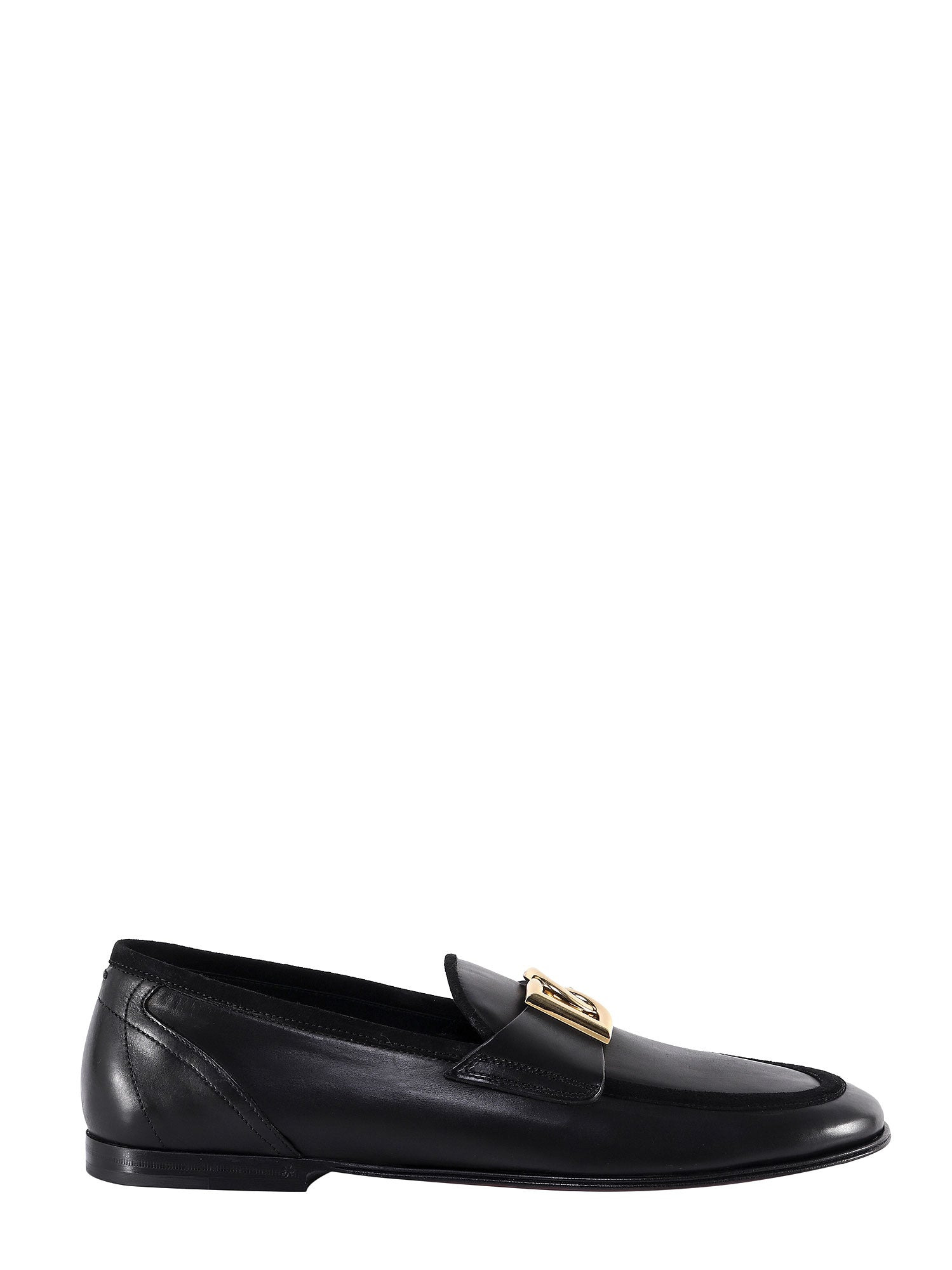 Leather Loafer With Logo Detail - 1