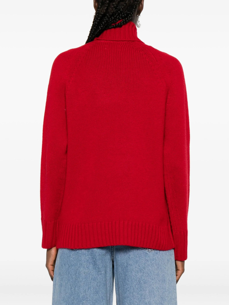 Zadig & Voltaire High-neck Button-detail Sweater 3
