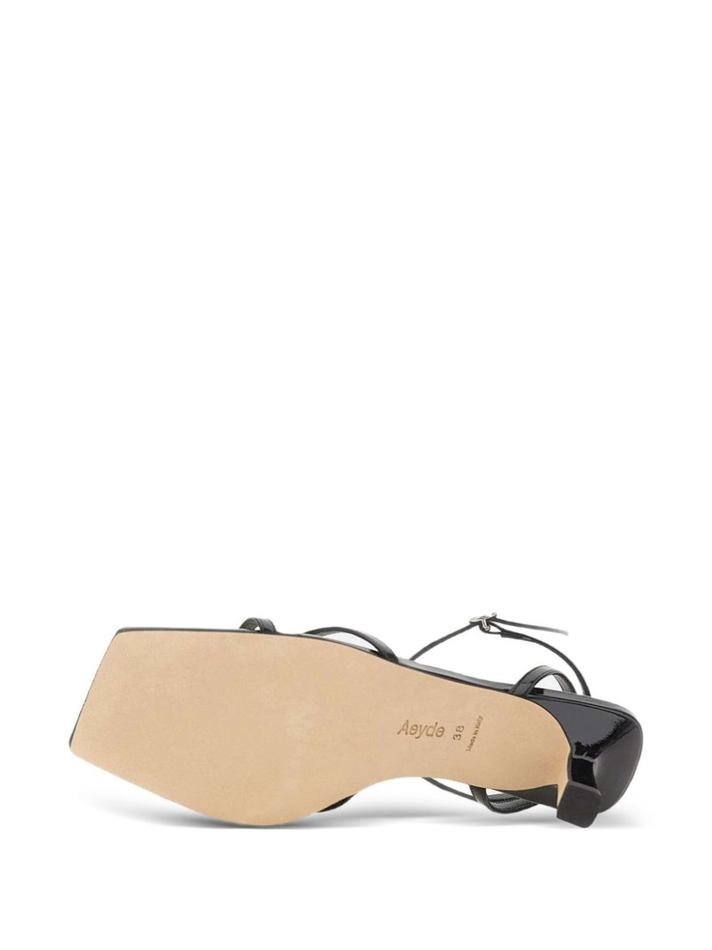 criss-cross strap sandals 7