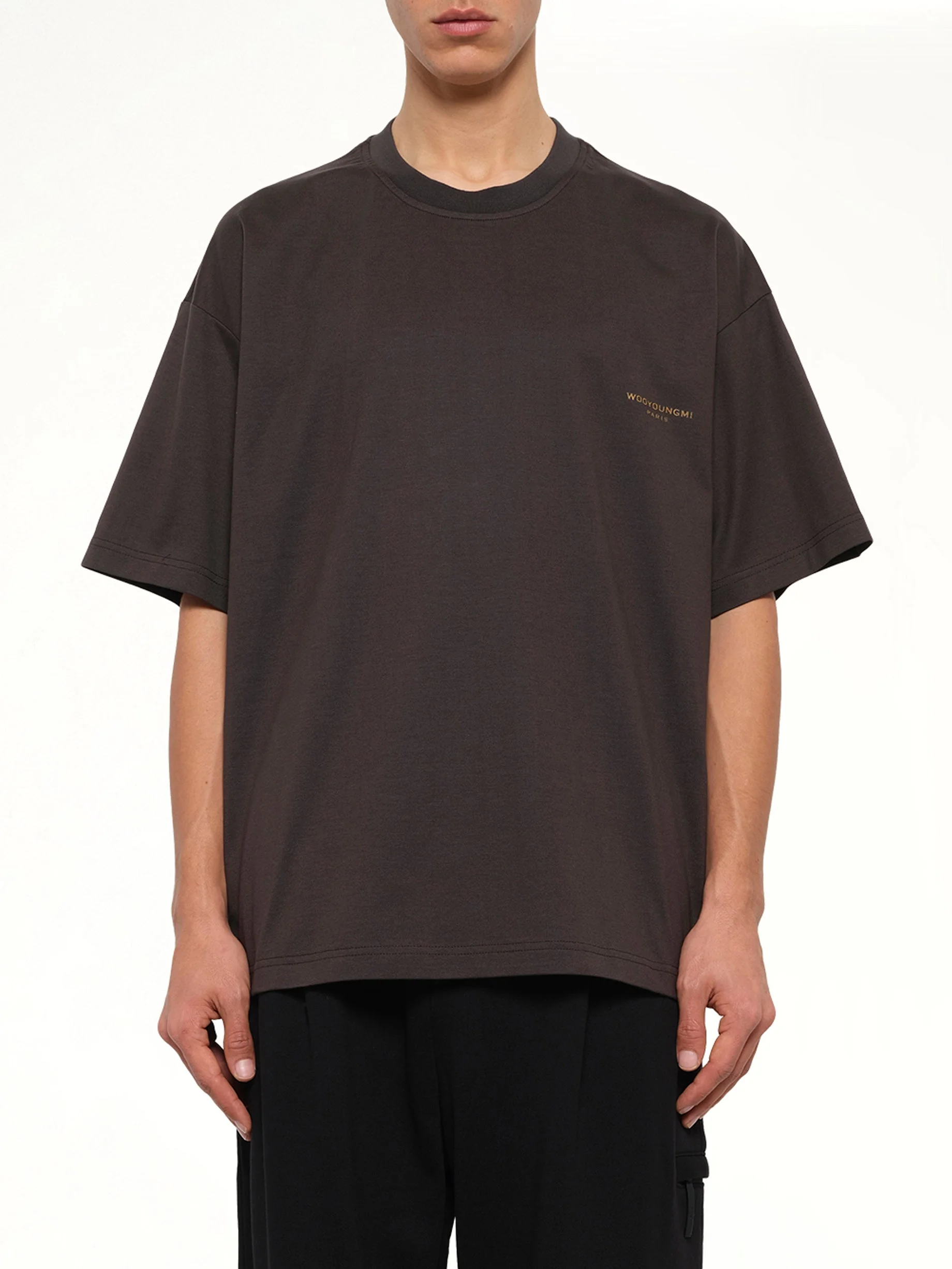 Forest Print T-Shirt in Grey - 1