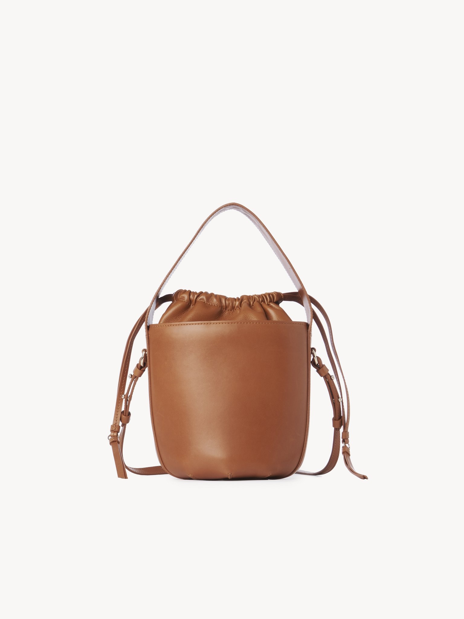 ハンドバッグ Chloe Sense Bucket Bag Brown Chloé Sense Leather Bucket Bag | Brown | FARFETCH