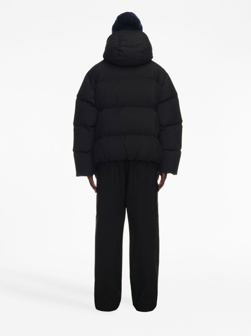 zip-fastening padded jacket 4