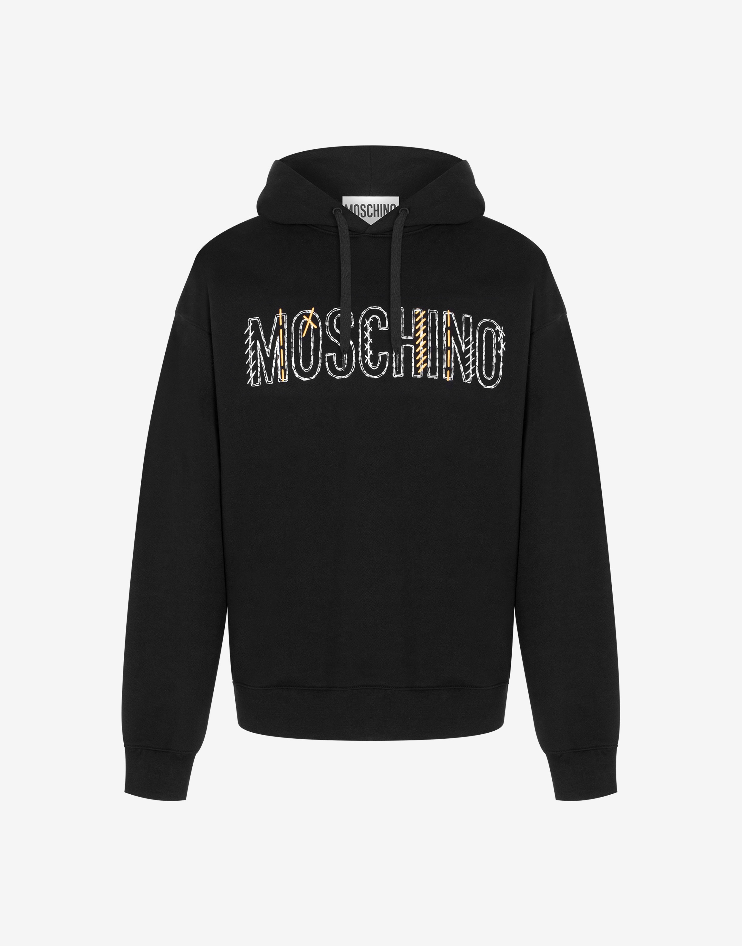 STITCHING LOGO HOODIE - 1