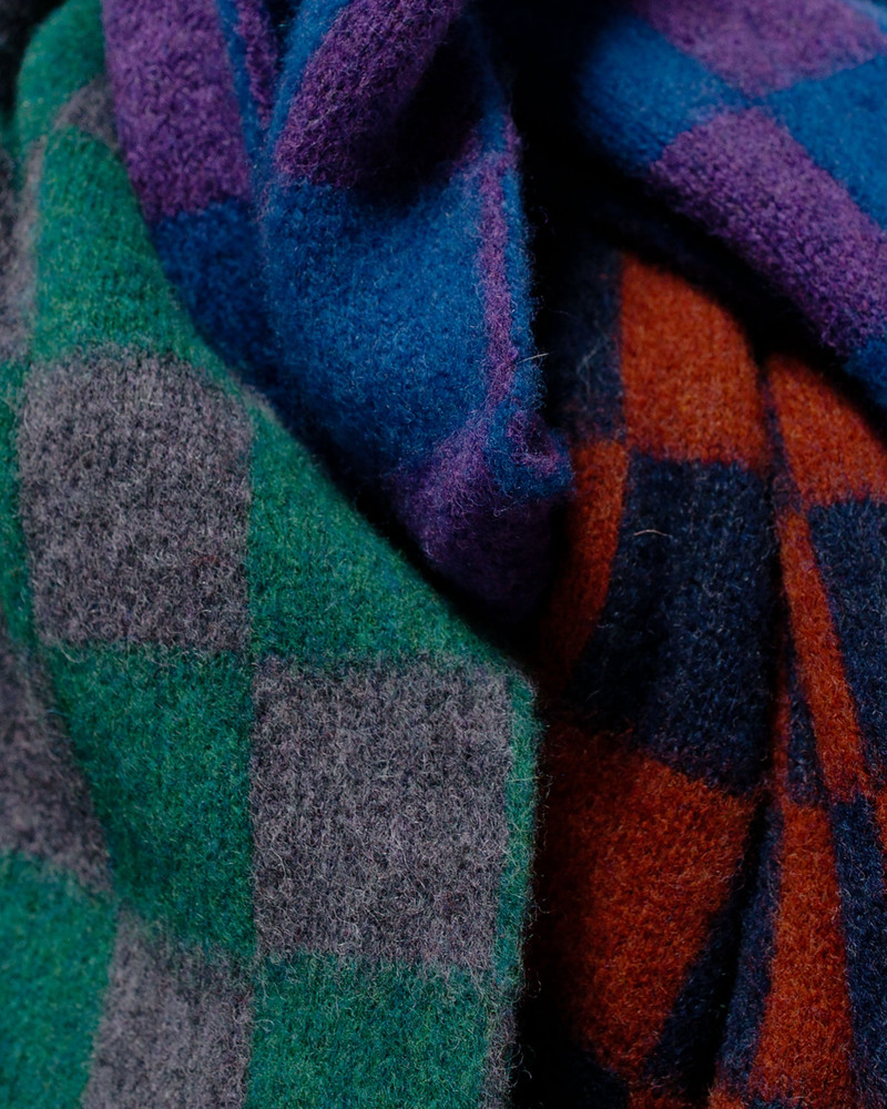 HOWLIN' Cosmic Checkerboard Scarf Nevermind outlook