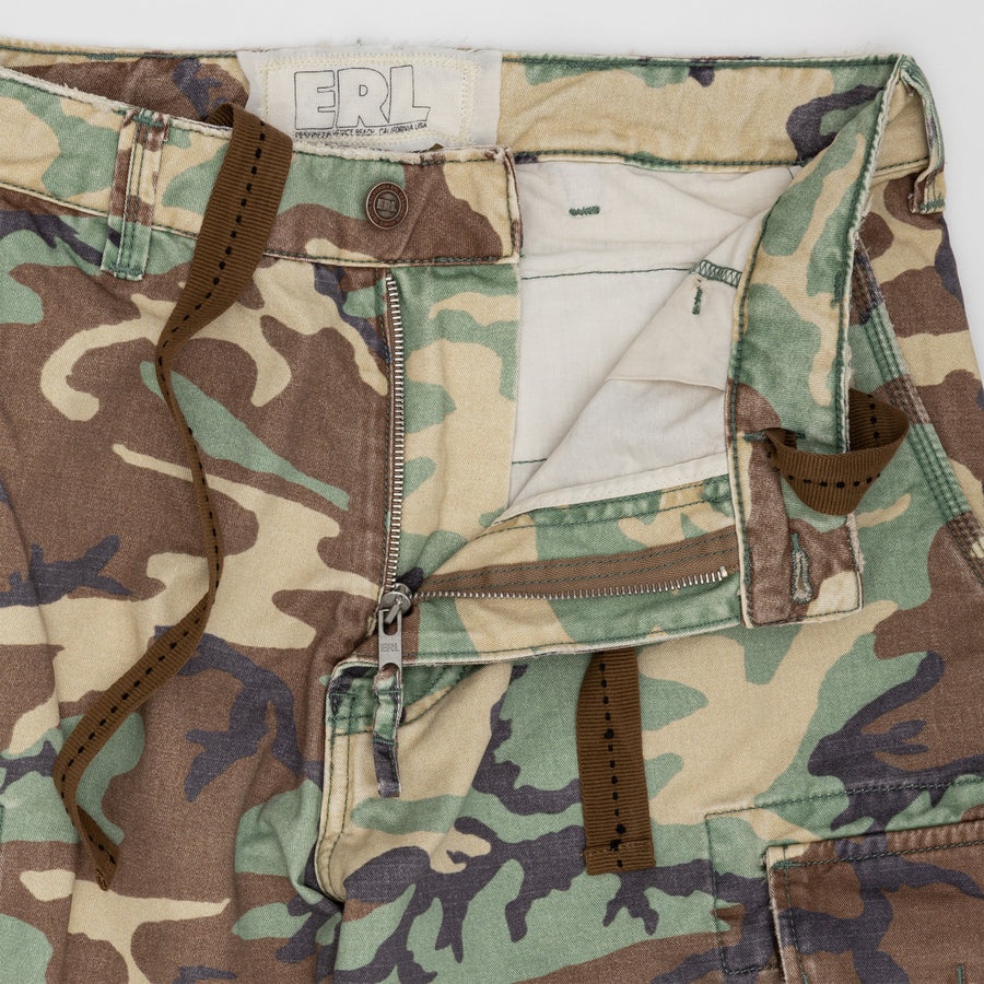 CAMO CARGO PANTS - 2