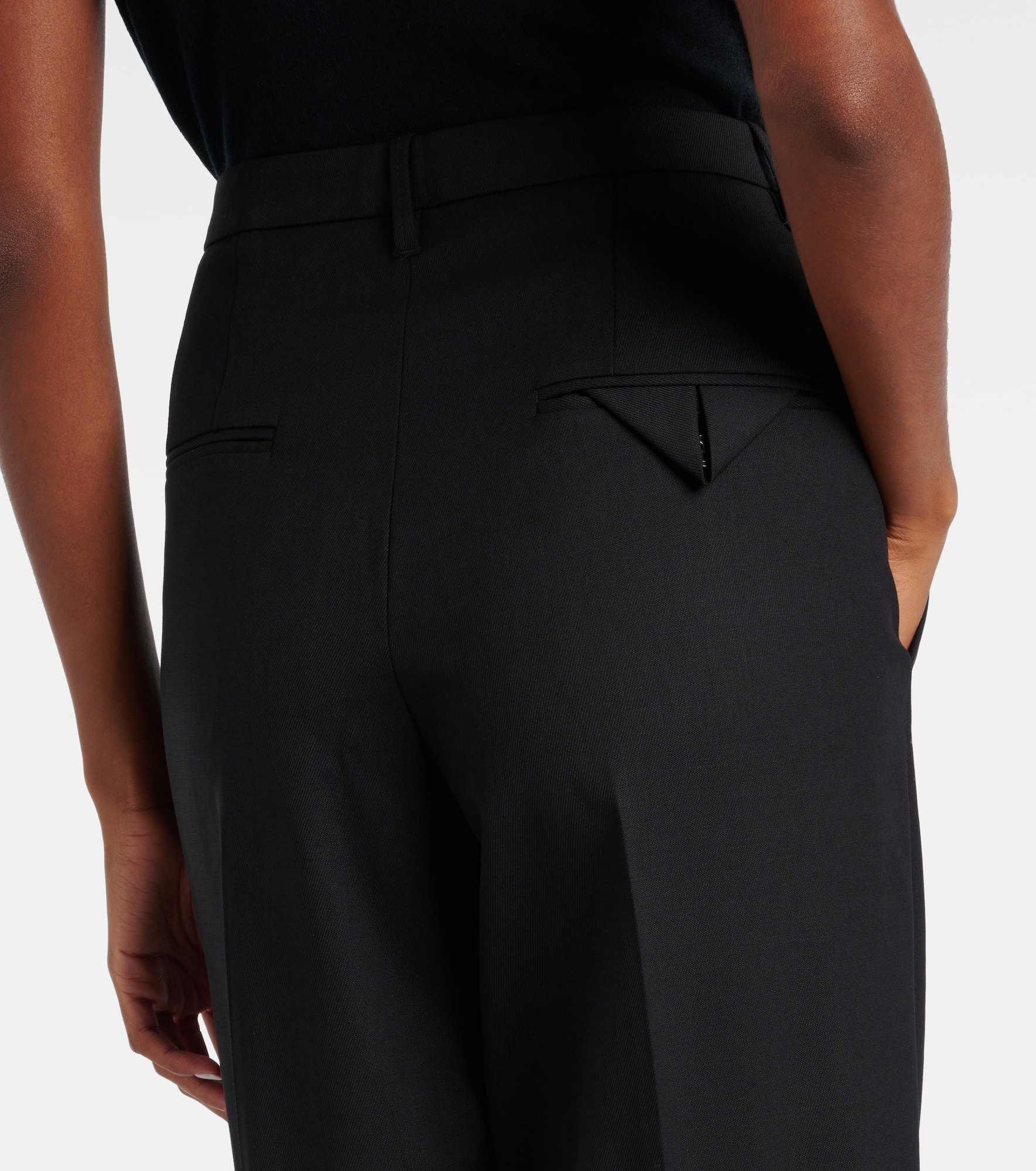 DOROTHEE SCHUMACHER Wool-blend tapered pants | REVERSIBLE