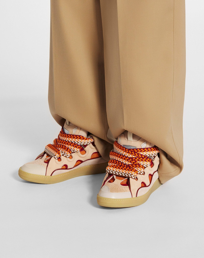 Lanvin LEATHER CURB SNEAKERS outlook