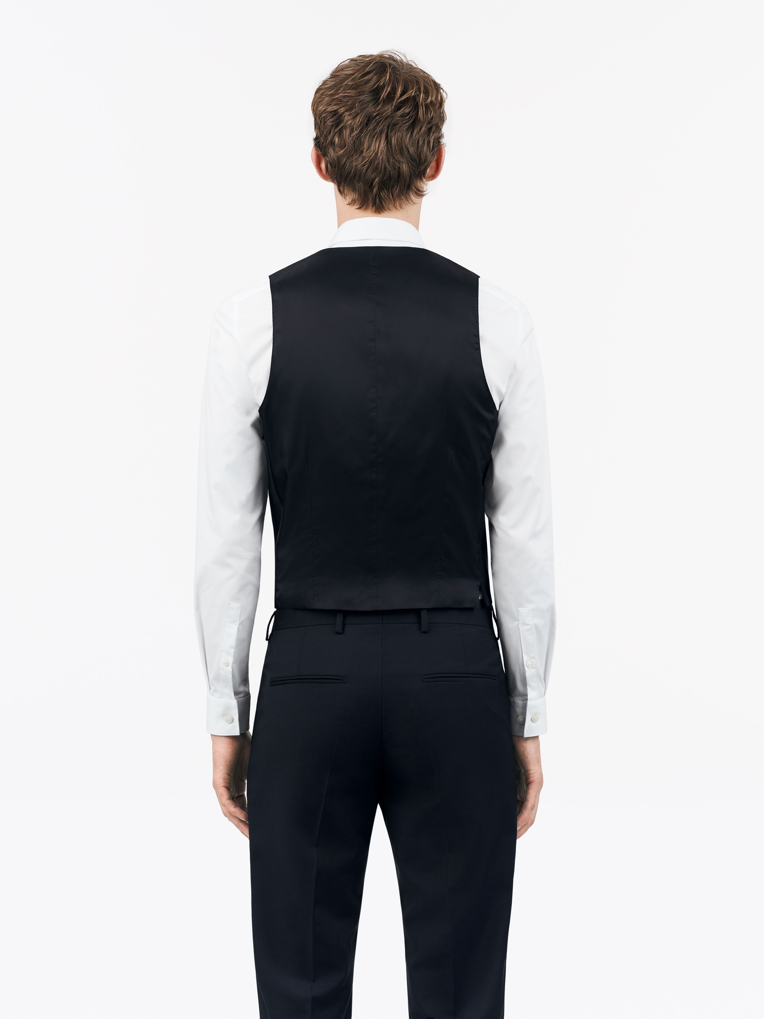 Wayde Polyester-Wool Bland Waistcoat - 3