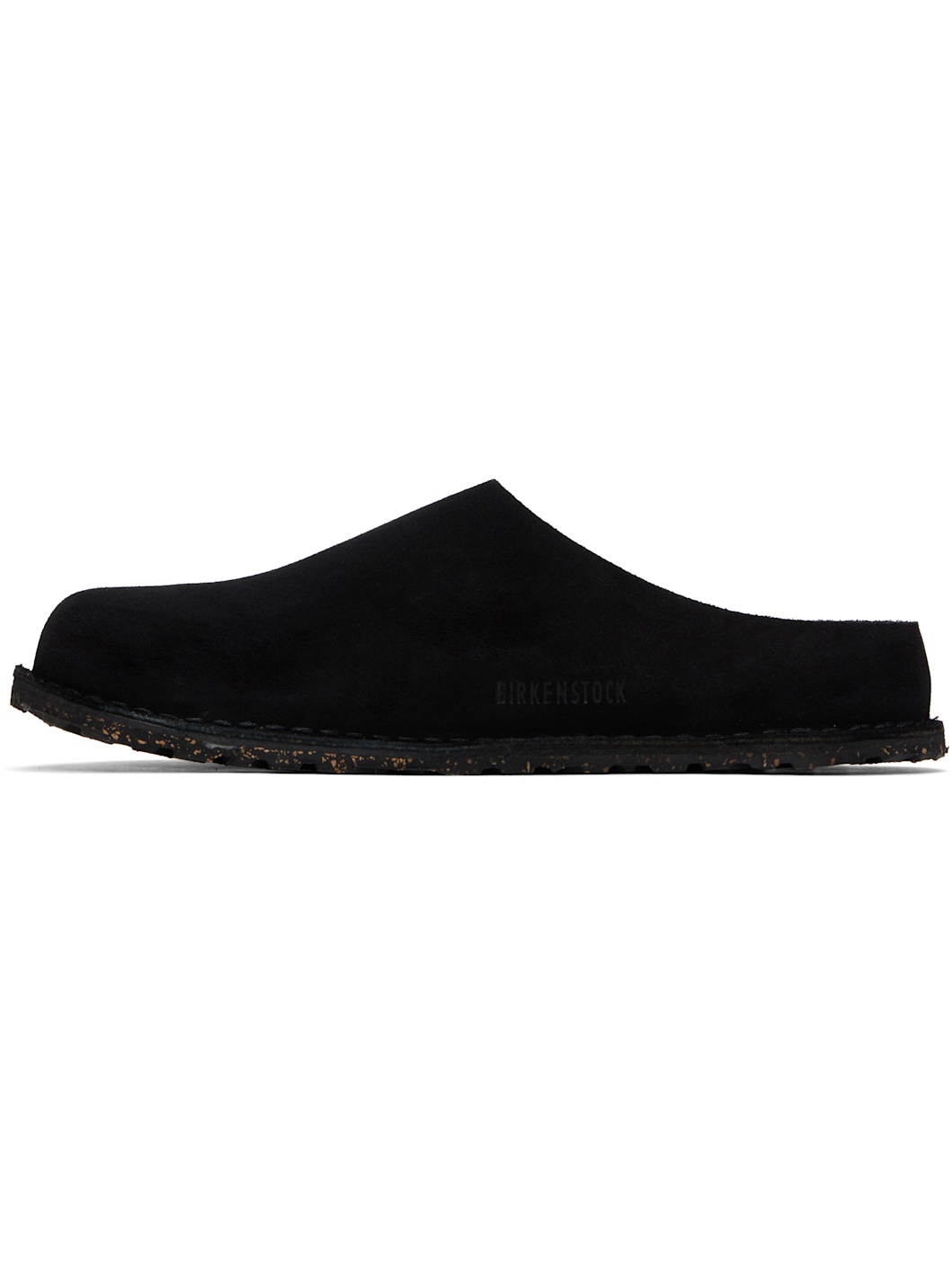 Black Regular Zermatt 365 Suede Leather Loafers - 3
