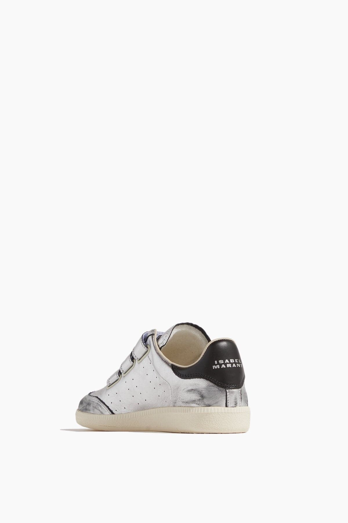 Beth Sneaker in Silver - 2