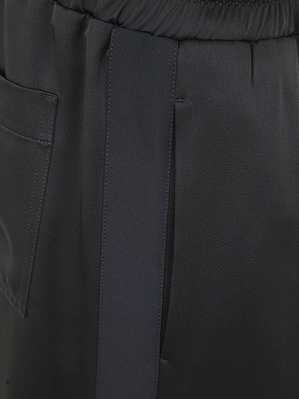 Jil Sander Women Relaxed Fit Jogging Pant With Tuxedo Band - 3