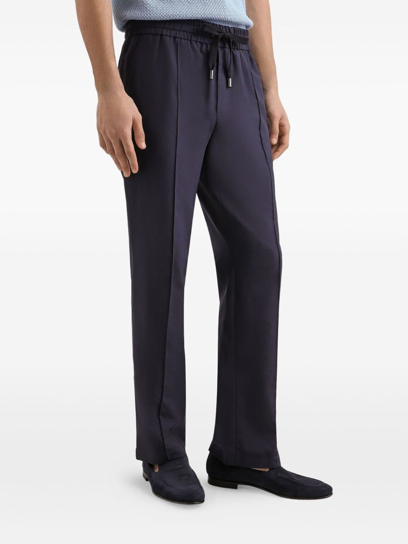 drawstring-waist trousers 4