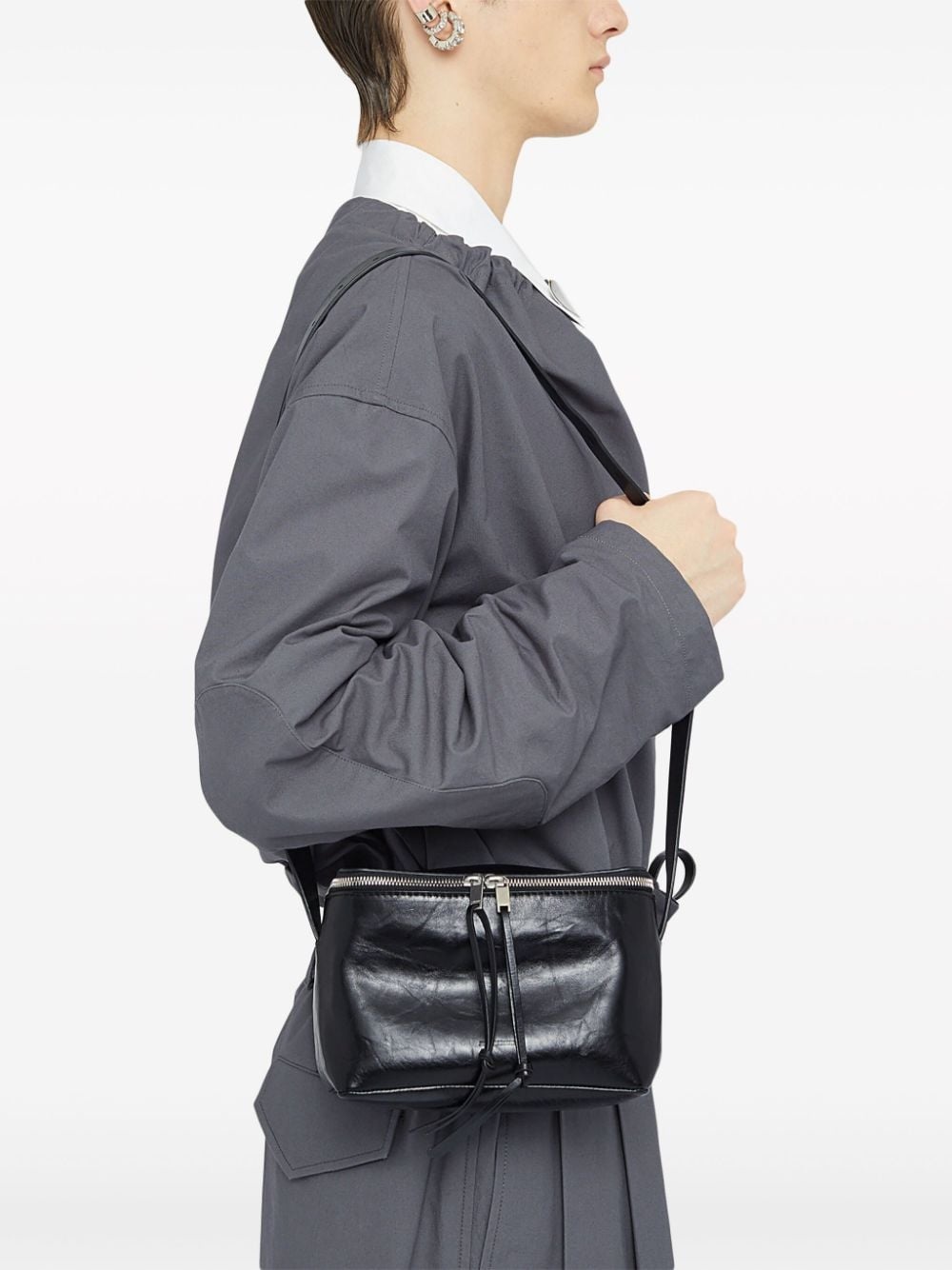 small leather shoulder bag - 3