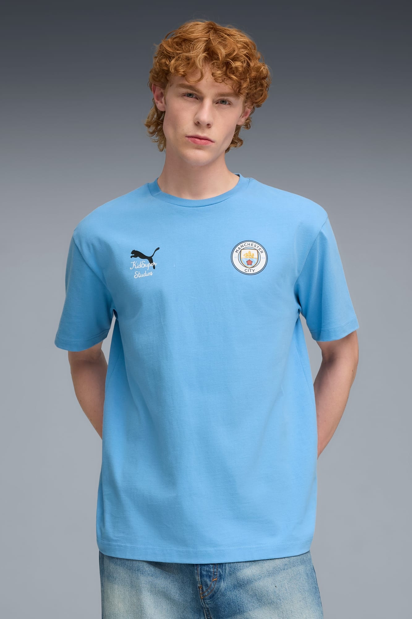 KIDSUPER x MANCHESTER CITY Graphic Tee Men - 3