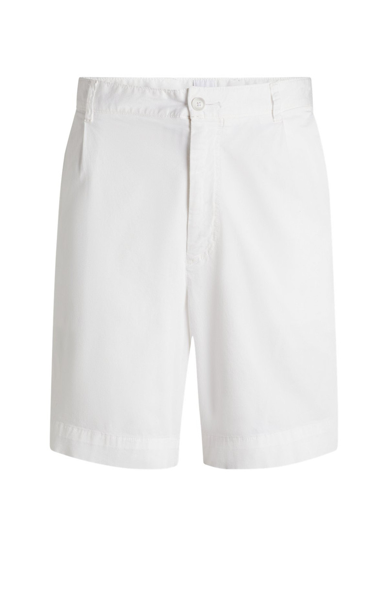 RELAXED-FIT SHORTS IN STRETCH-COTTON TWILL 1