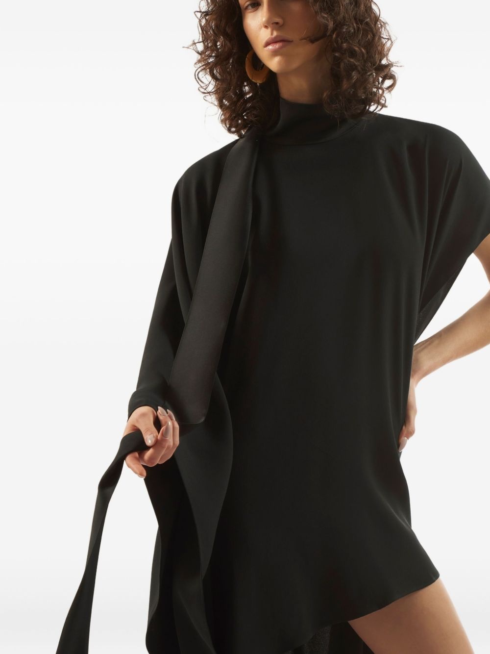 California asymmetric-hem dress - 5