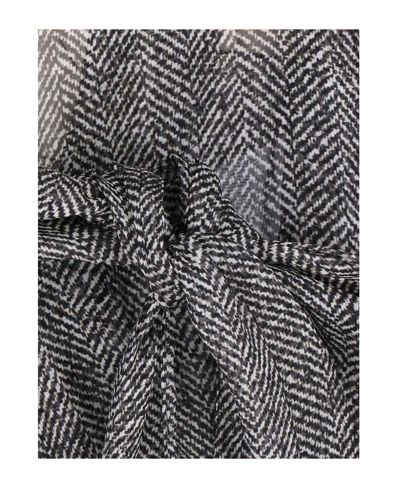 Silk Chiffon Shirt - 4
