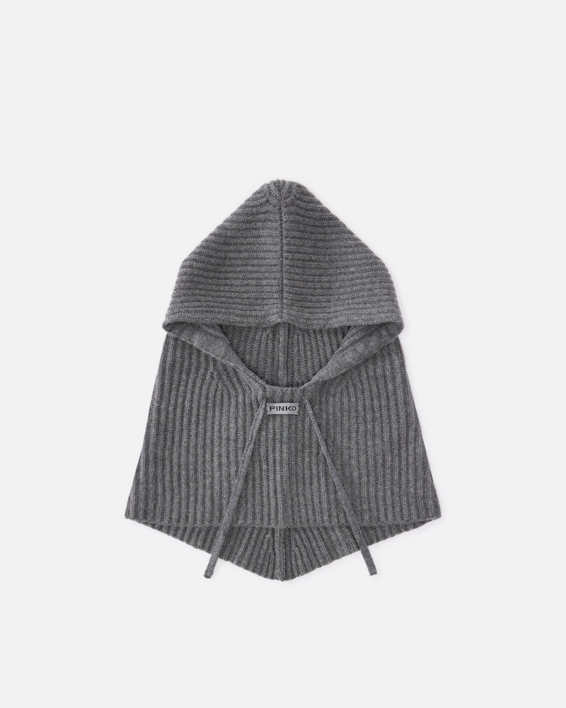 RIBBED BALACLAVA WITH DRAWSTRING 1