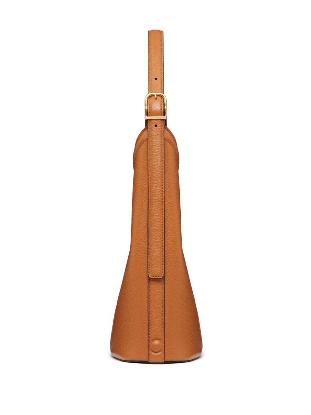 VLogo leather tote bag - 5