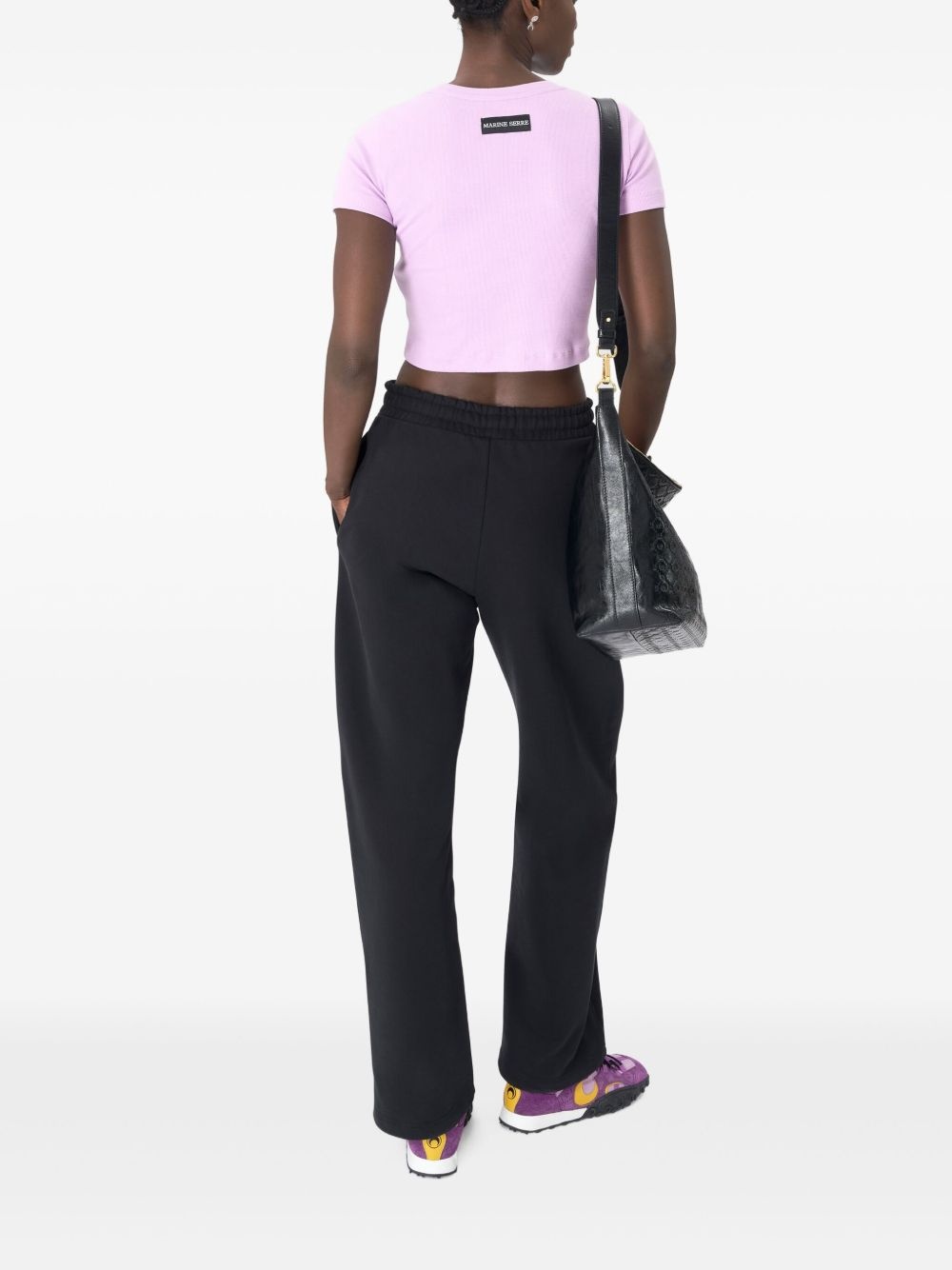 cut-out jersey T-Shirt - 2