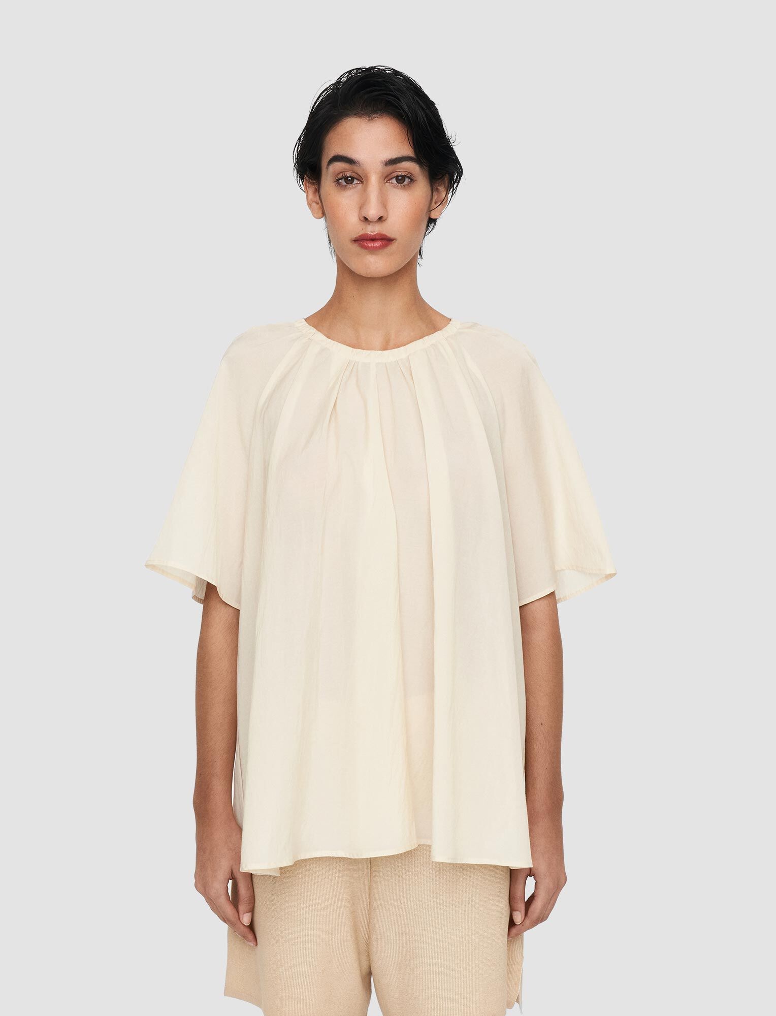 Airy Cotton Viscose Blackwell Blouse - 3