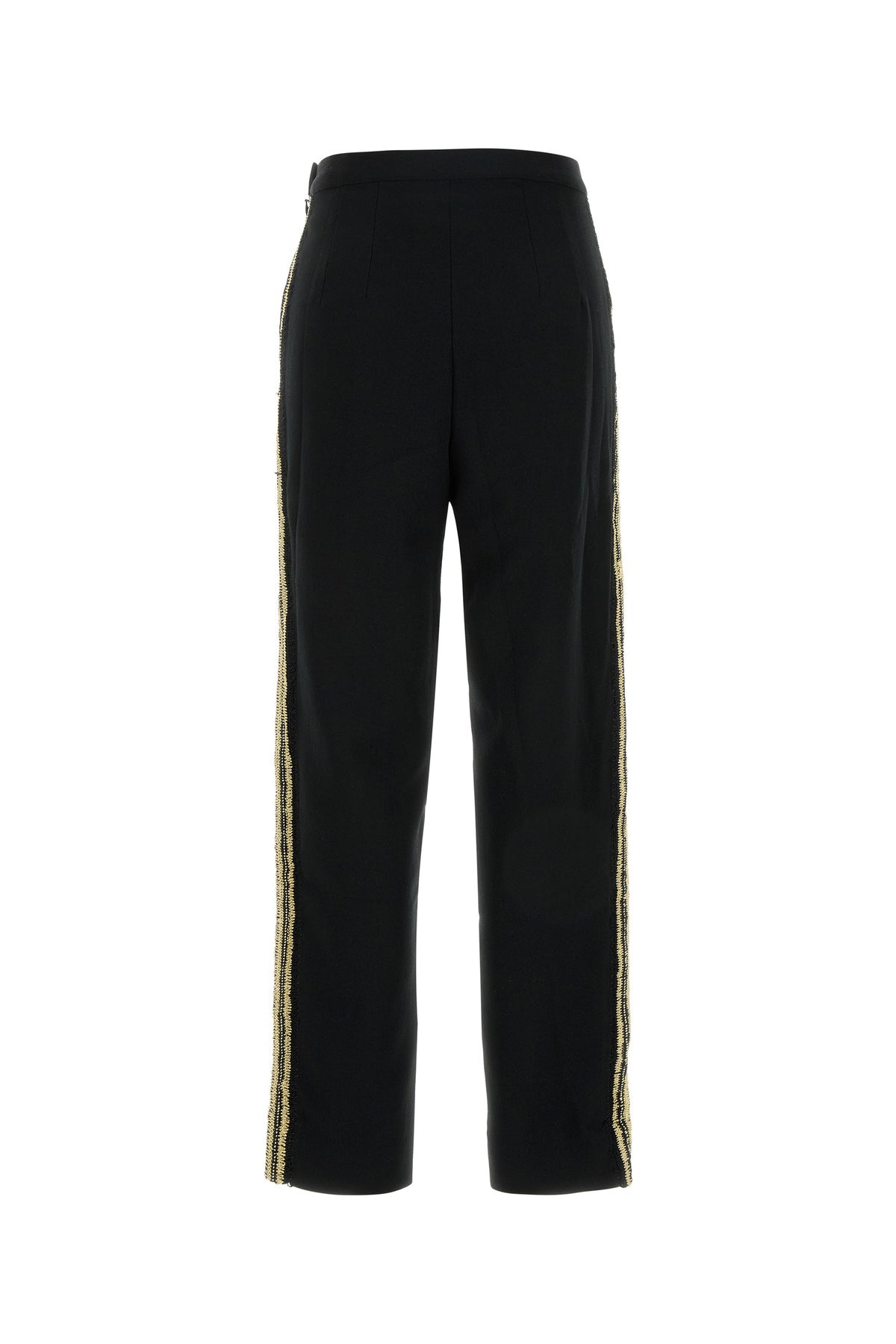 Black crepe pant - 2