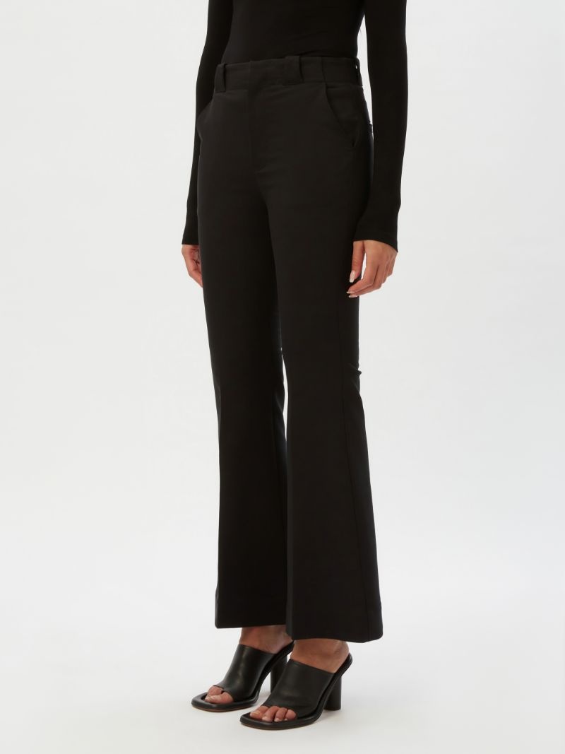 HIGH WAIST FLARE PANTS - 4