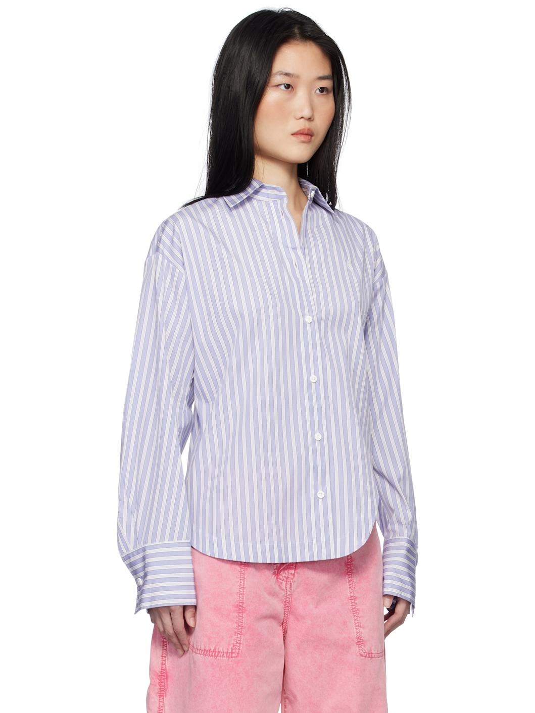 Blue & White Eliza Shirt - 2