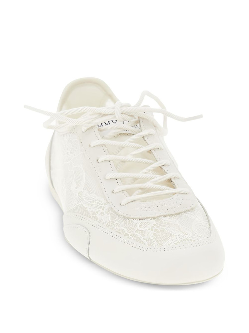 JIMMY CHOO lace-up sneakers outlook