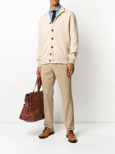 Brunello Cucinelli classic chino trousers outlook