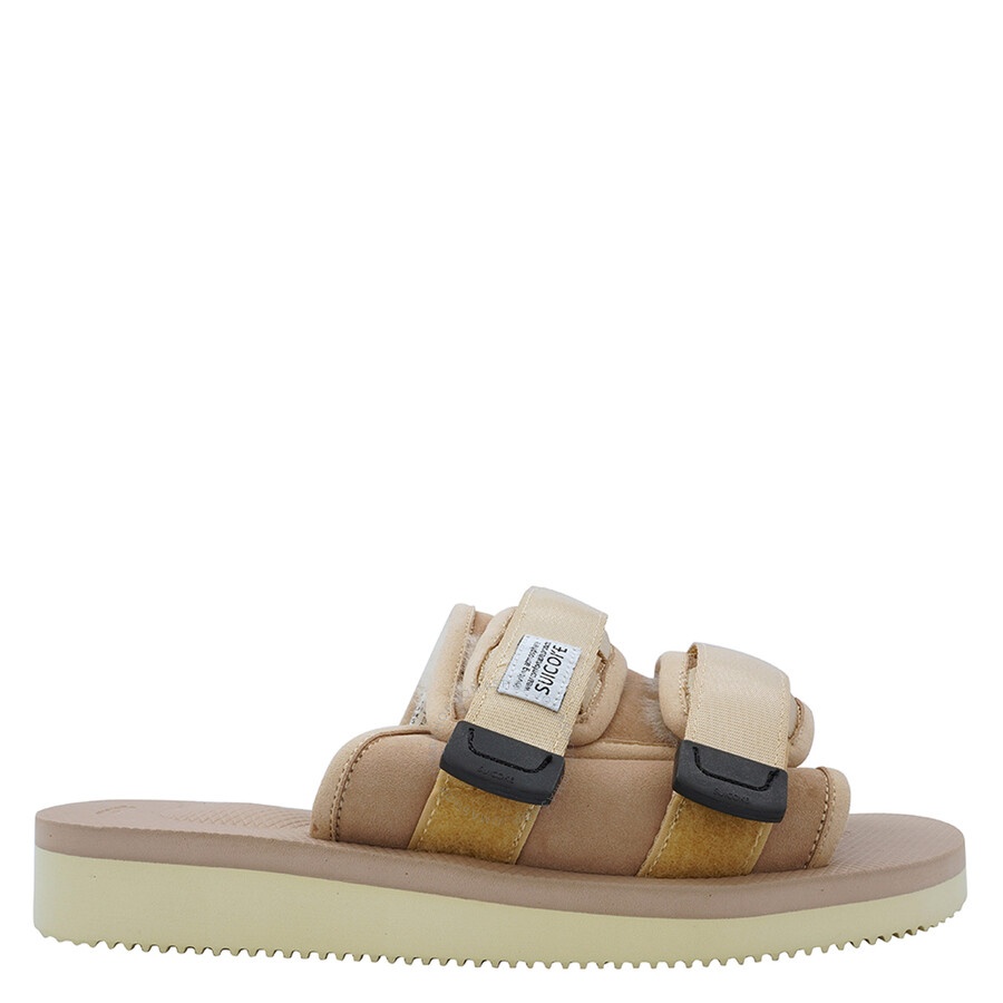 Suicoke Men's Beige Moto-M2ab Slippers - 1