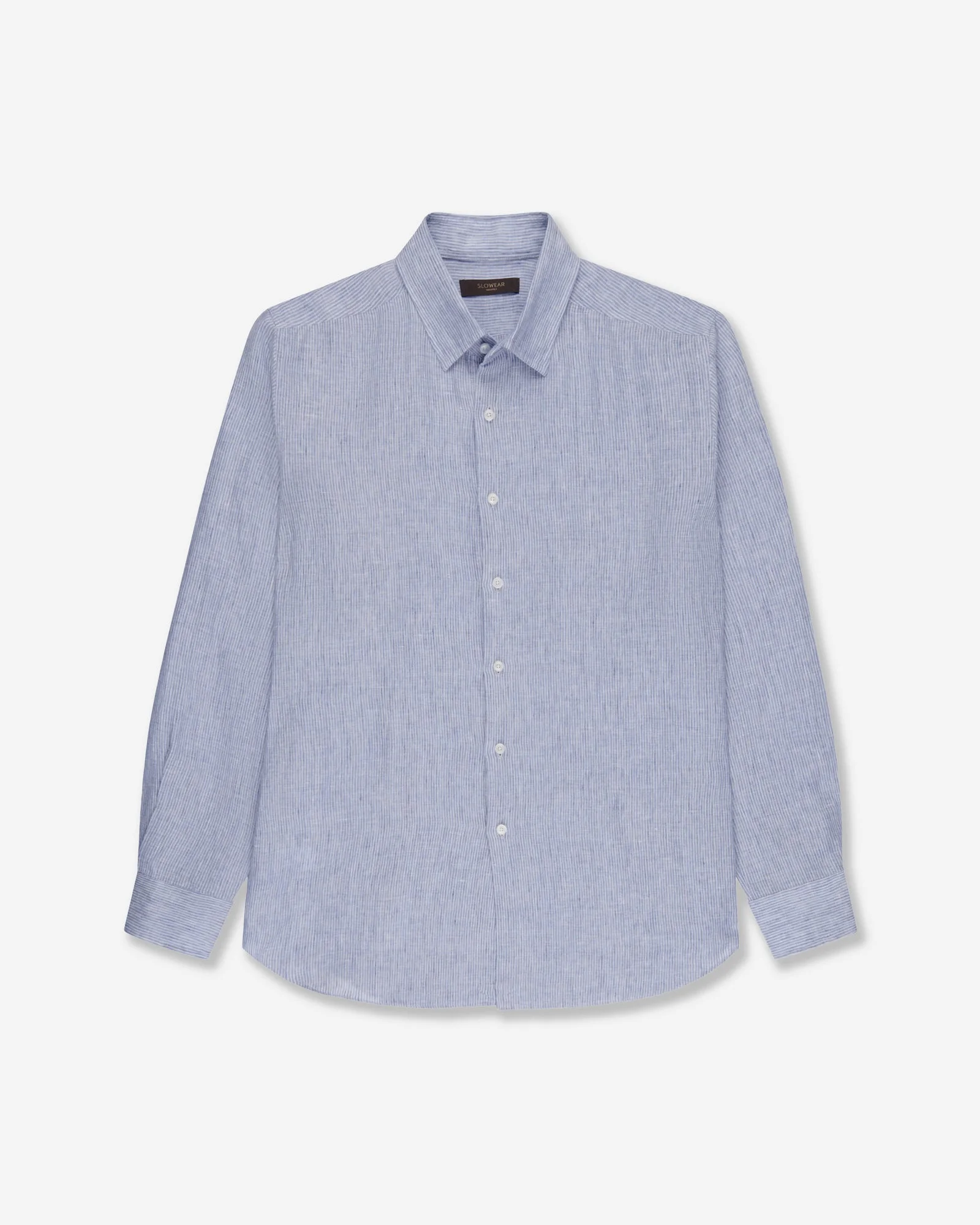 Regular fit linen shirt - 1