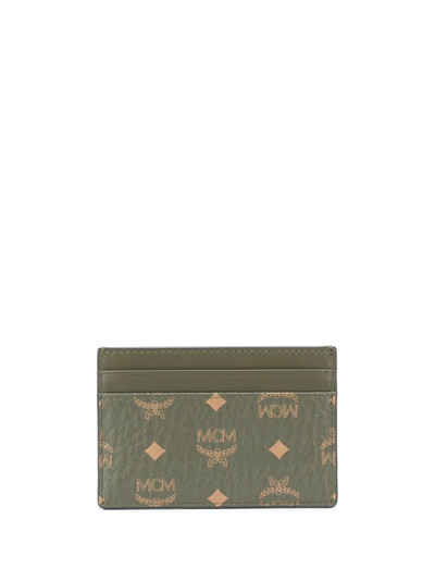 MCM Klassik monogram-print cardholder outlook