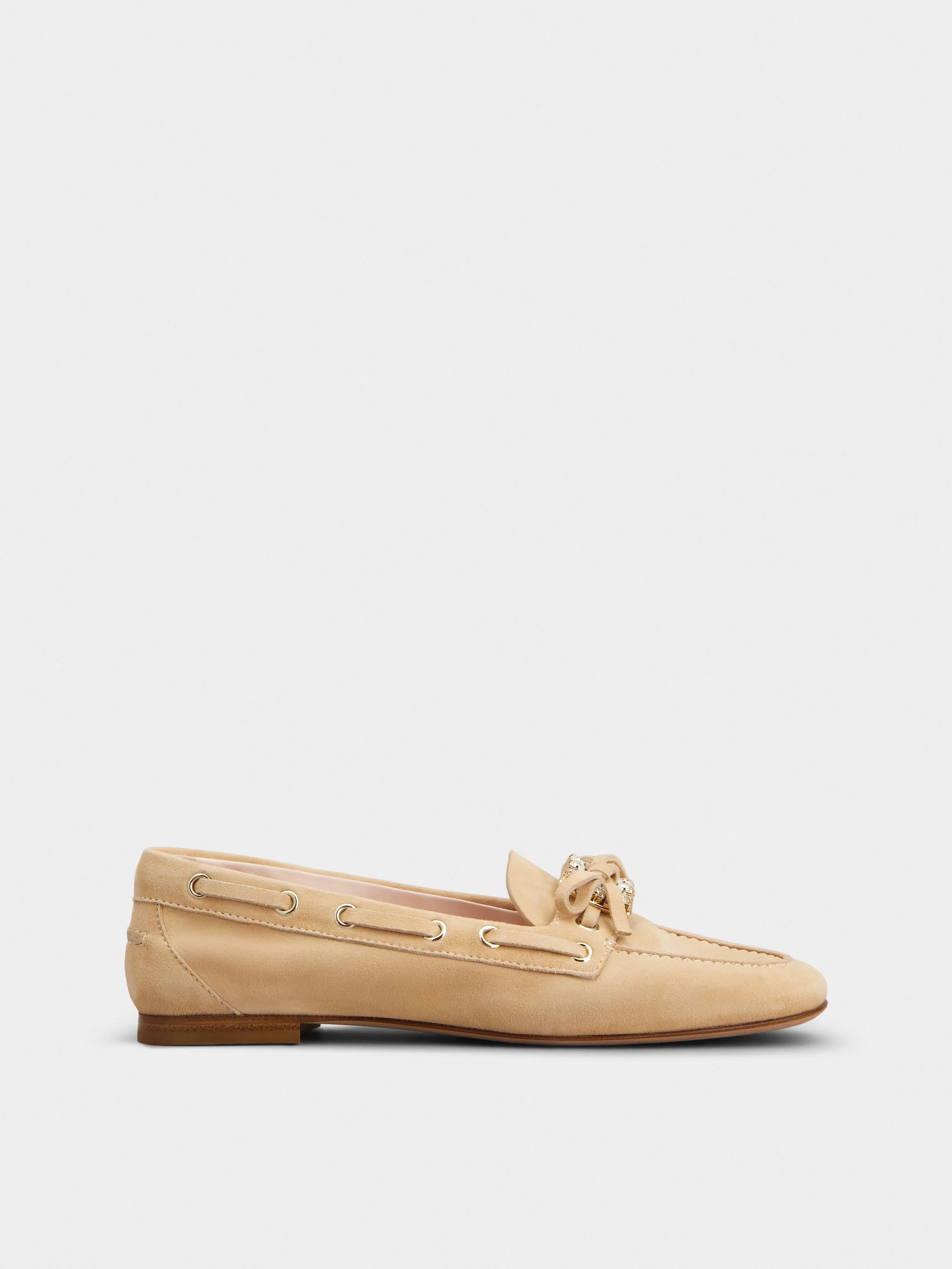 Très Vivier Boat Loafers in suede - 1