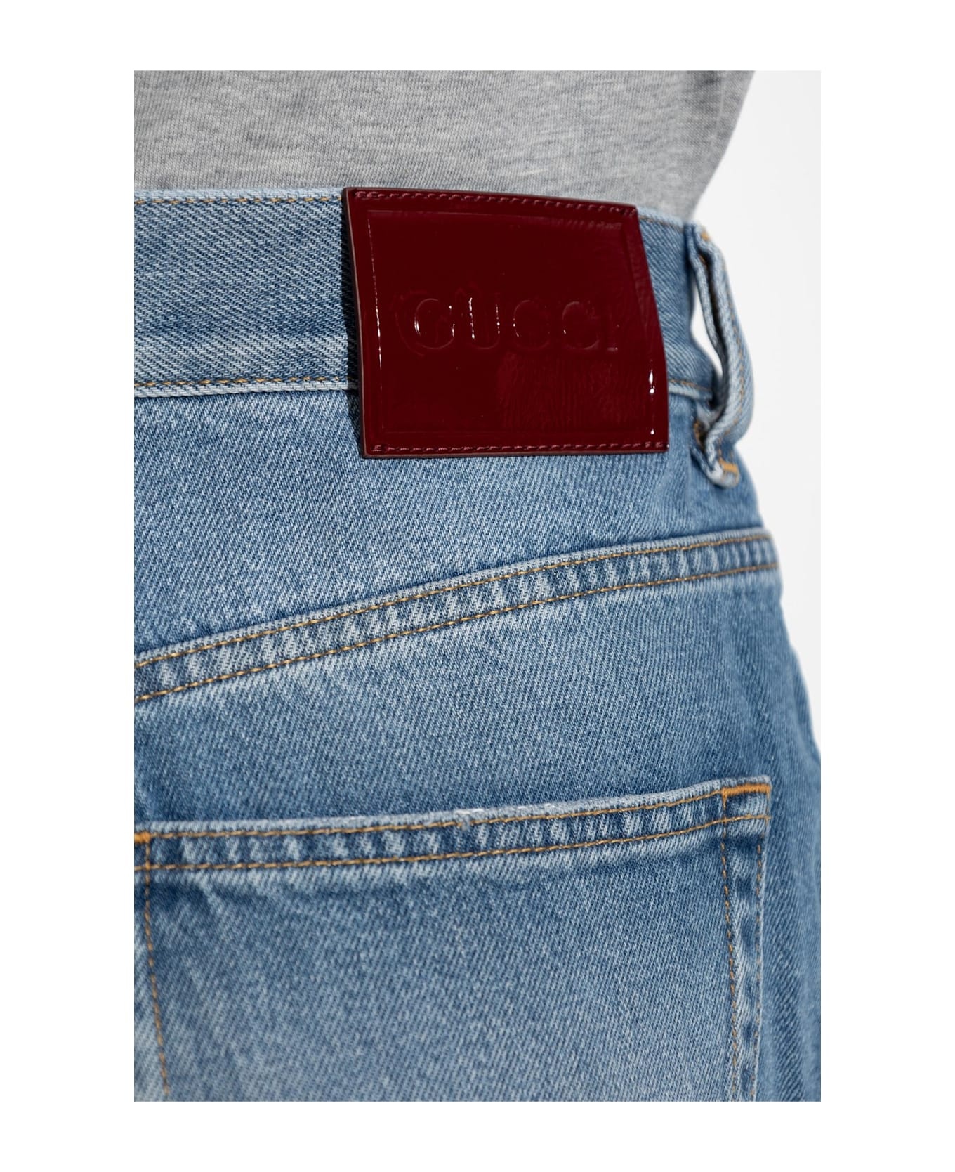 Gucci Jeans With Slightly Flared Legs - 5